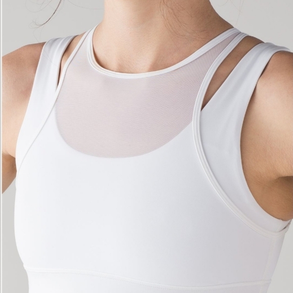 Lululemon Double Tap Bra II. Off White. Size 4. Flaw, Stains. - Picture 5 of 12